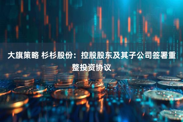 大旗策略 杉杉股份：控股股东及其子公司签署重整投资协议